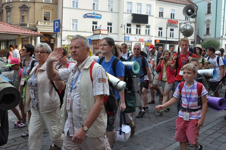 Wyjście pielgrzymki, część B