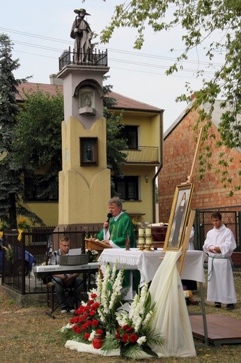 Msza św. przy kapliczce św. Rocha