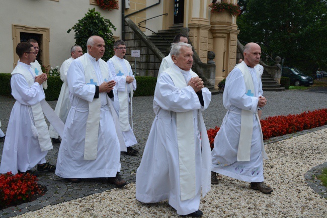 Pielgrzymkowy, mokry poniedziałek