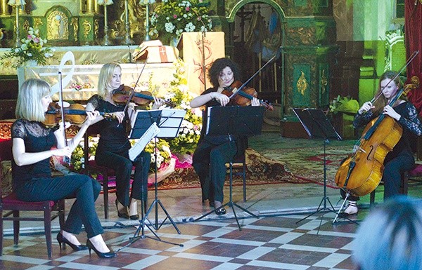  Utwory klasyków wykonuje Marlena Quartet z Krakowa