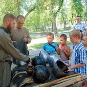  Dzieci fascynował świat wikingów