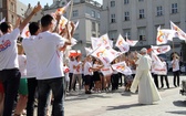 Klip ŚDM na Rynku Głównym - cz. 2