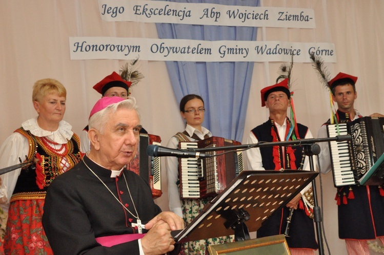 Abp Wojciech Ziemba w Wadowicach Dolnych