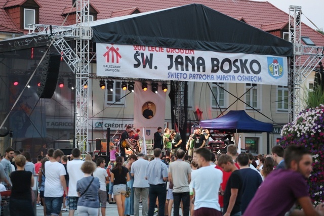 Muzyka i taniec na 200. urodziny św. Jana Bosko w Oświęcimiu