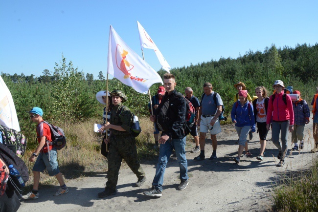 Wolontariusze ŚDM na pielgrzymce