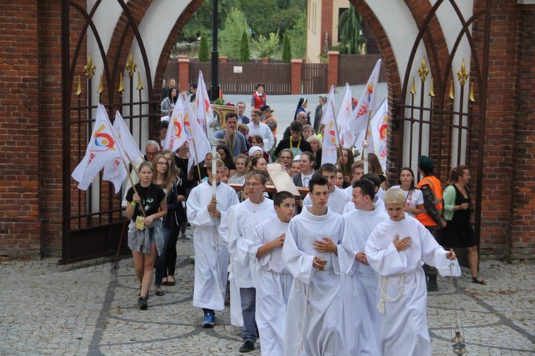 Rozpoczęcie peregrynacji znaków ŚDM 