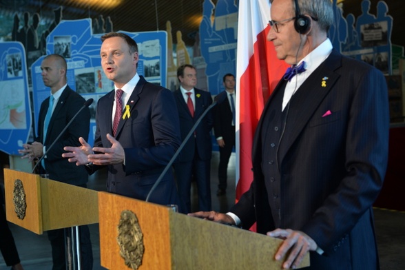 Prezydent Duda w Tallinie