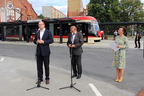 Otwarcie linii tramwajowej na Morenę