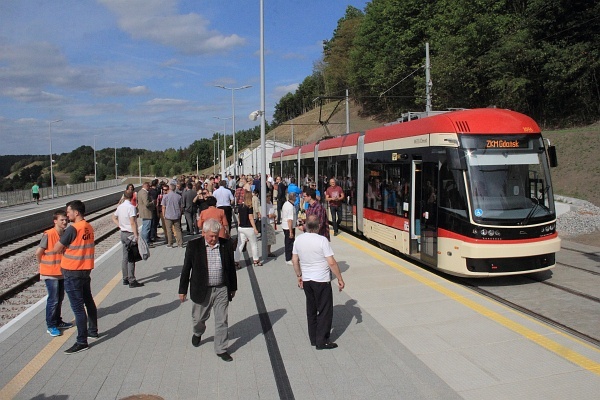 Otwarcie linii tramwajowej na Morenę
