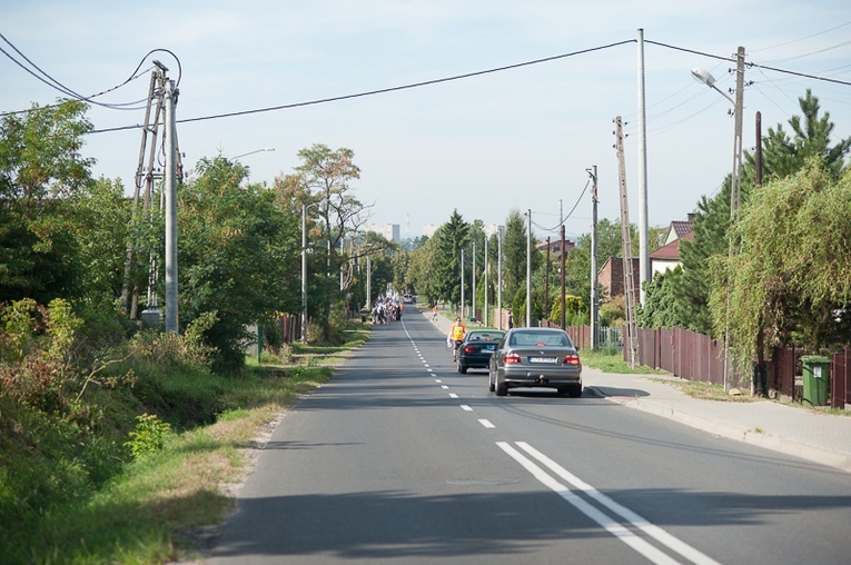 Pielgrzymka młodych w drodze