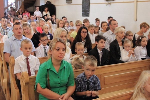 Msza św. na rozpoczęcie roku szkolnego - Kielno