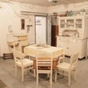 Pomieszczenia znajdujące się w muzeum podzielone sa tematycznie. W „kuchni" zobaczyć można m.in. garnki, lodówkę, zastawę stołową czy westfalkę, będące wyposażeniem przedwojennych mieszkań