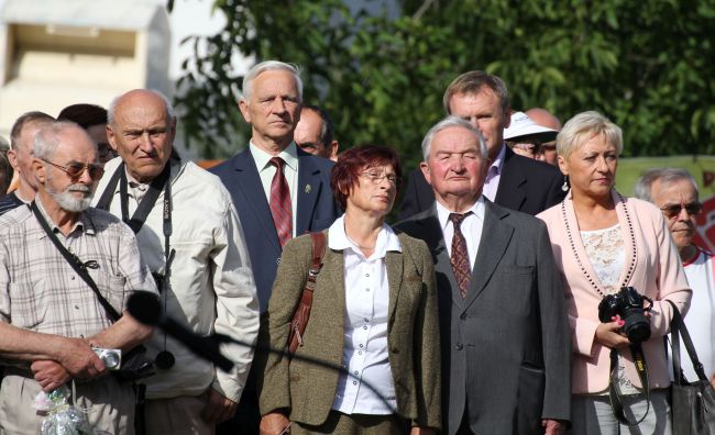 Odsłonięcie tablicy poświęconej Niezłomnym Żolnierzom - Sybirakom