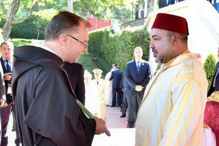 Polski franciszkanin u króla Maroka