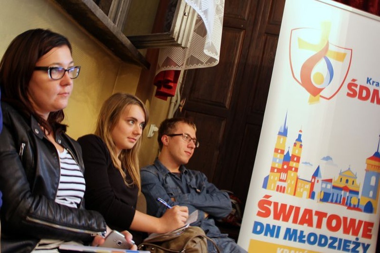 Spotkanie wolontariuszy ŚDM przy parafii św. Mikołaja w Bochni