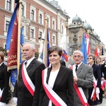 Marsz Akcji Katolickiej z pl. Matejki na Rynek Główny