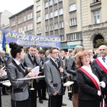 Marsz Akcji Katolickiej z pl. Matejki na Rynek Główny