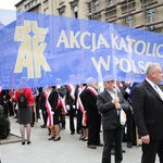 Marsz Akcji Katolickiej z pl. Matejki na Rynek Główny