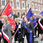 Marsz Akcji Katolickiej z pl. Matejki na Rynek Główny