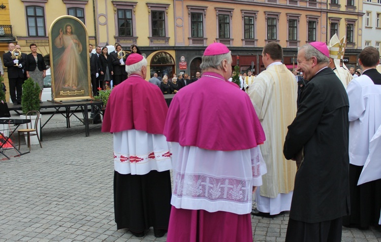 Obraz Jezusa Miłosiernego już przyjechał do Cieszyna! - cz. 1