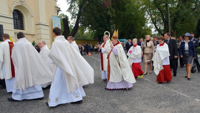 Dożynki diecezjalne w Rudach