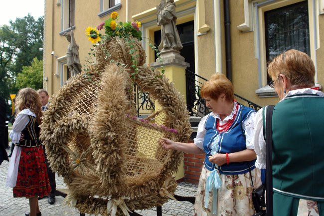 Dożynki diecezjalne w Rudach