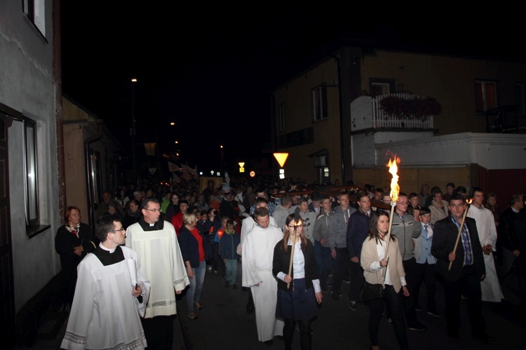 Symbole ŚDM w środku Polski