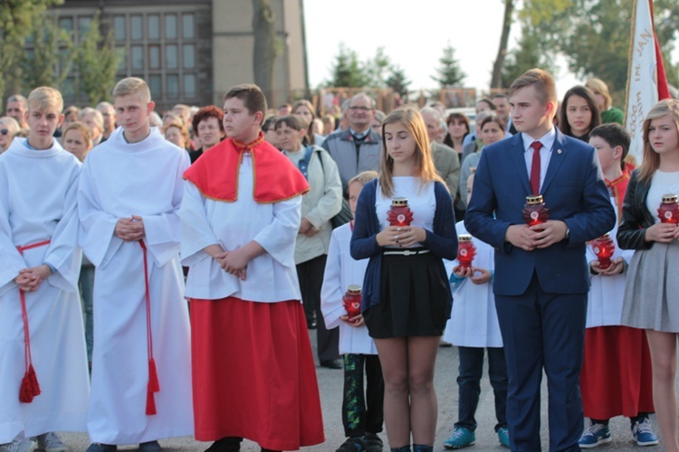 Symbole ŚDM w Bedlnie