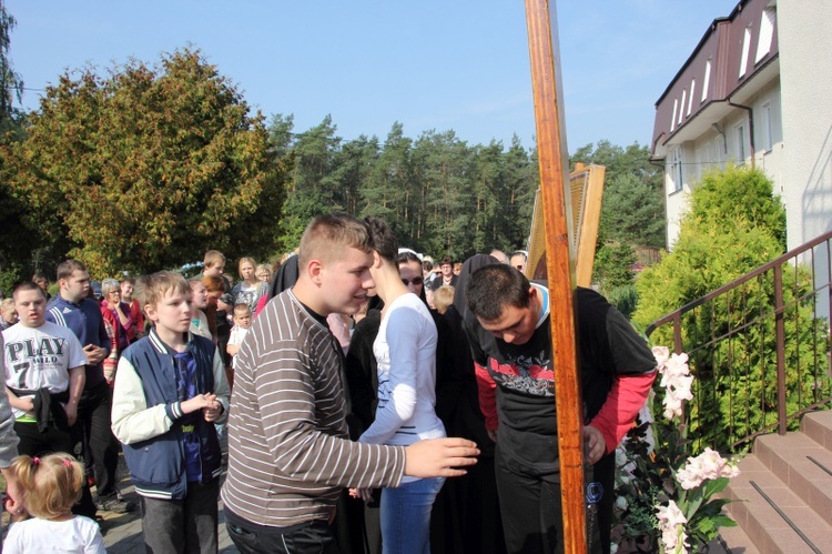 Symbole ŚDM w Mocarzewie