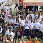 Salezjańscy uczniowie na 200. urodzinach ks. Bosko na Jasnej Górze