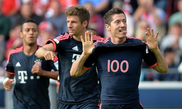 Lewandowski przebił poziom 100 goli w Bundeslidze
