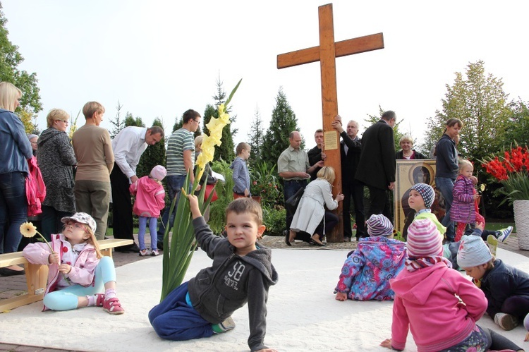 Symbole ŚDM w Domu Kapłana Seniora