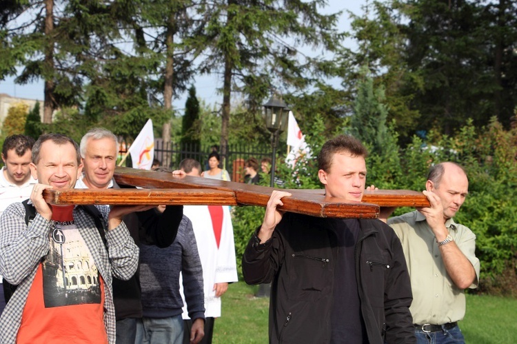 Symbole ŚDM w Domu Kapłana Seniora