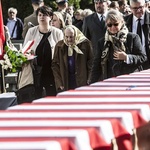 Pogrzeb niezłomnych na Powązkach