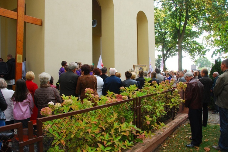 Symbole ŚDM w Skierniewicach