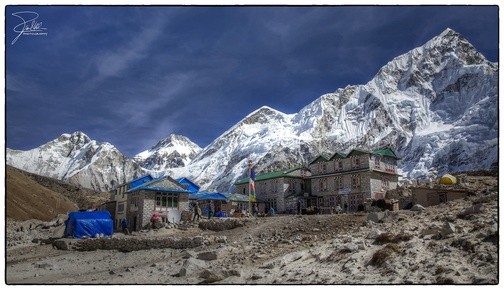 Gorak Shep W drodze pod Everest