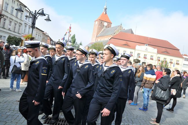 Ślubowanie ZSM w Darłowie