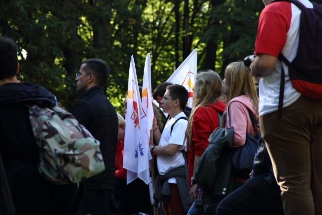 Wolontariusze w Kalwarii Zebrzydowskiej