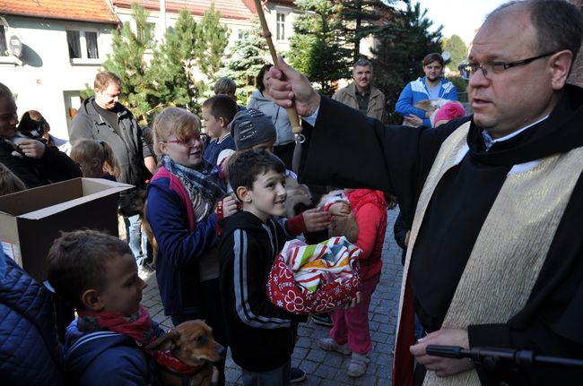 Błogosławieństwo zwierząt w Darłowie