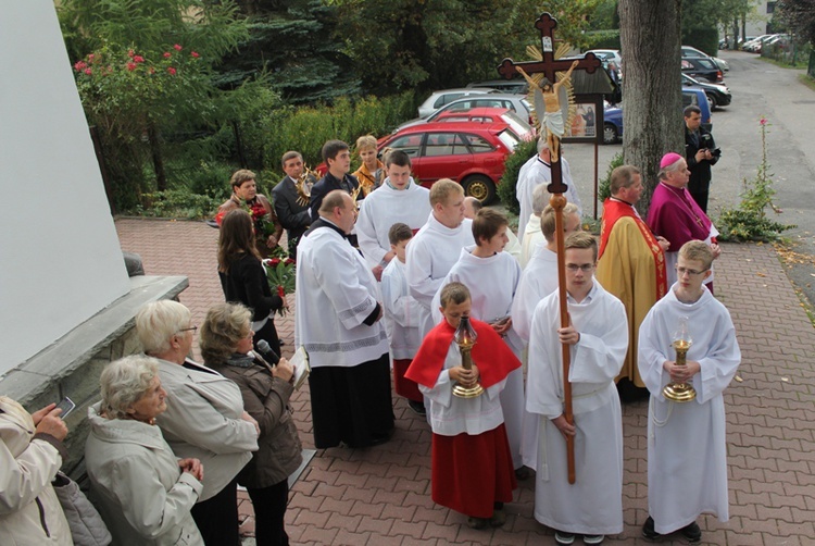 Peregrynacja Znaków Miłosierdzia w Ustroniu-Lipowcu