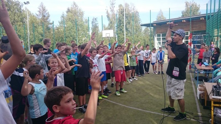 Streetball i Ewangelia na boisku w Cieszynie