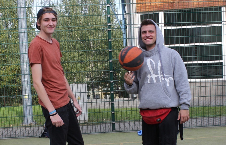 Streetball i Ewangelia na boisku w Cieszynie