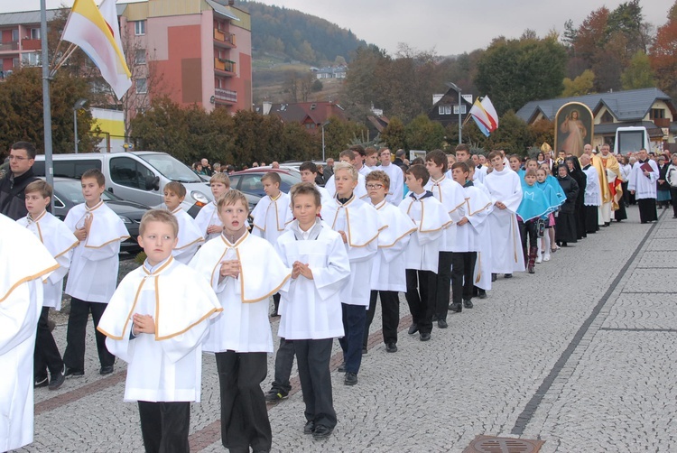 Nawiedzenie w parafii MB Nieustającej Pomocy w Krynicy-Zdroju