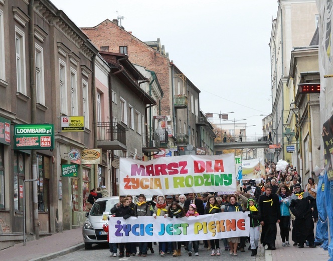 Marsz dla życia w Gorlicach