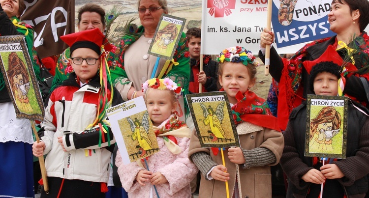 Marsz dla życia w Gorlicach