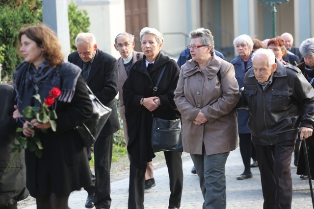 Ostatnie pożegnanie śp. Anny Abdank-Kozubskiej