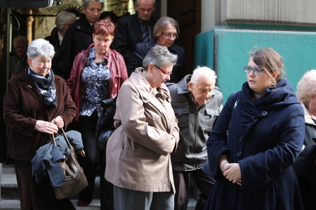 Ostatnie pożegnanie śp. Anny Abdank-Kozubskiej