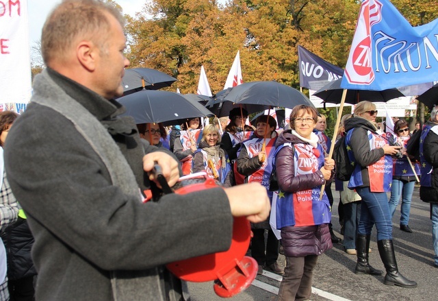 Protest nauczycieli