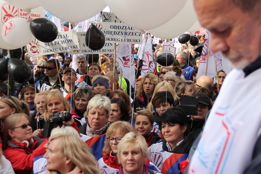 Protest nauczycieli