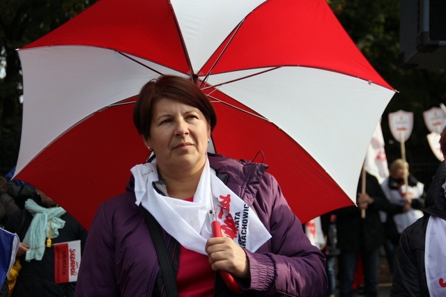 Protest nauczycieli